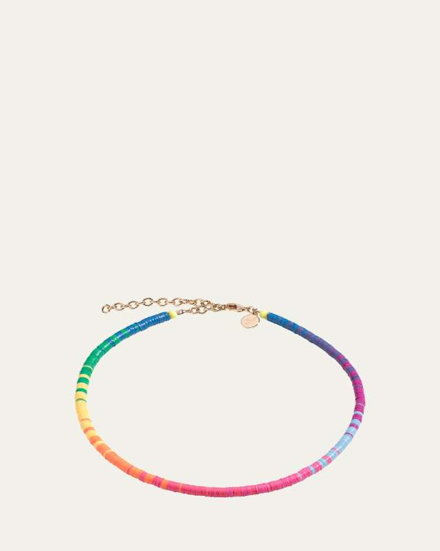 Louise Choker with 4mm Heishi Beads